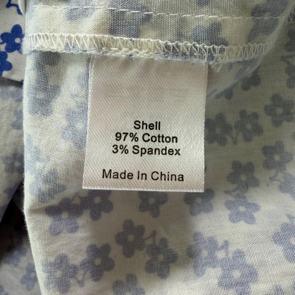 Tuckernuck Blue and White Printed Shift Dress - Picture 6 of 8